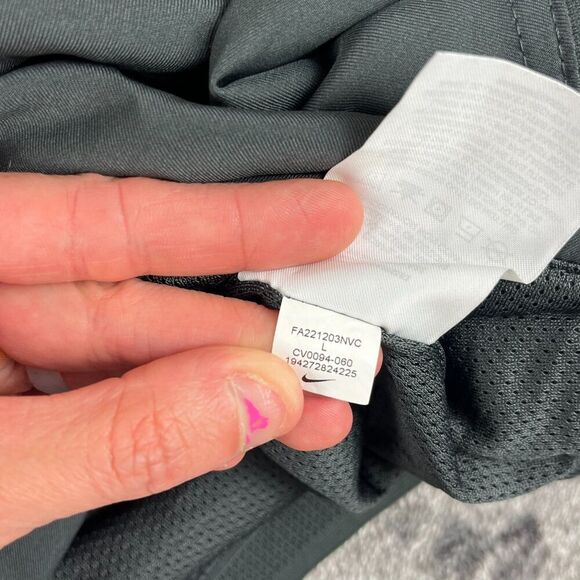 Nike Appalachian State Hooded Dry Training Jacket Gray Full Zip Vented L - Picture 5 of 12